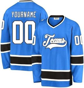Uniforme de hockey sobre hielo en diferentes tallas y de secado rápido con logotipo personalizado, camisetas deportivas de la mejor calidad con impresión personalizada. - Product Image 6