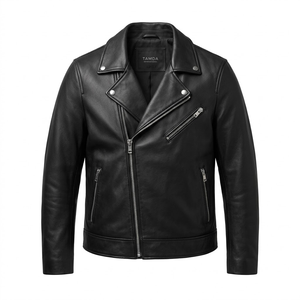 Men's Custom <b>Leather</b> Jacket | <b>High</b> Grade Breathable Stylish <b>Top</b> Demanded Clothing Manufacturer - Product Image 1