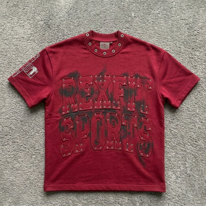 Camiseta Deportiva Rexfit con Estampado Personalizado, Camiseta Informal de Algodón con Diseño Gráfico, Estilo Vintage para Hombre y Mujer - Product Image 5