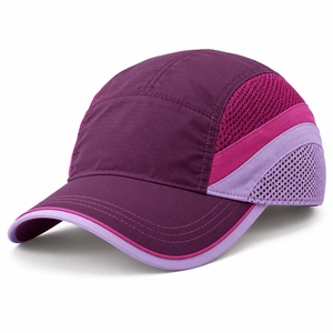 Gorras ligeras para correr con tela transpirable, control del sudor y ajuste adaptable para un entrenamiento cómodo y jogging. - Product Image 1