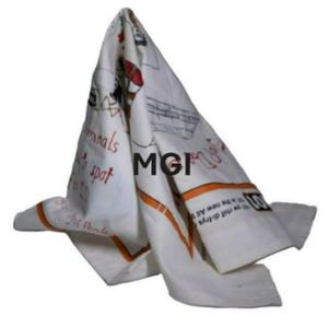 Essuie-tout en coton écologique gaufré, imprimé sur mesure, couleur unie, séchage rapide, jetable et réutilisable, pour la cuisine domestique – Vente chaude - Product Image 4