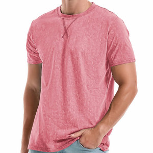 Camiseta de cuello redondo para hombre, antiarrugas, transpirable, ecológica, antipilling, anti-UV, para las cuatro estaciones. - Product Image 1