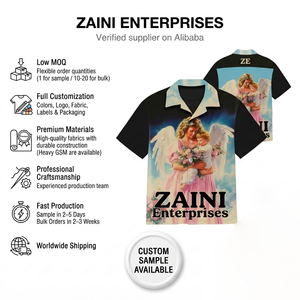 Polo en polyester interlock de qualité supérieure 180 GSM, noir et bleu ciel, logo personnalisé OEM ODM - Product Image 1