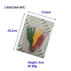 TAIWAN CALIBRE Plastic (ABS) or Steel Automotive <b>Measuring</b> Brake Lining Thickness <b>Gauge</b> <b>Tool</b> - Product Image 6