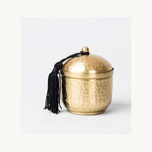 Moderna Caja Metálica para Frutos Secos con Diseño Martillado, Elegante Contenedor Personalizado para Servir Frutos Secos, Decoración Elegante para el Hogar - Product Image 3