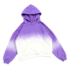เสื้อฮู้ดดี้พรีเมียมแบบไล่สี ทรงโอเวอร์ไซส์ มีกระเป๋าจิงโจ้ ผ้าฟลีซ สกรีนโลโก้ได้ตามสั่ง สตรีทแวร์ ผู้ผลิตขายส่ง - Product Image 2