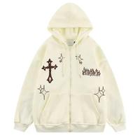 Hoodie Pria Fleece Katun 100% Cetak Digital Musim Dingin dengan Kantong Kanguru, Fashionable, Bernapas, Ramah Lingkungan, Anti Kusut, Permintaan Tinggi