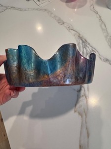 <b>Resin</b> Serving Bowl Customized Color Enamel Decorative Home Kitchen <b>Table</b> <b>Top</b> Dish Bowl - Product Image 4