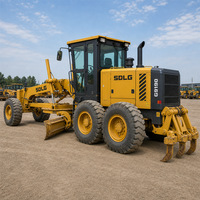 Niveleuse à moteur SDLG G9190 d'occasion pour la construction routière