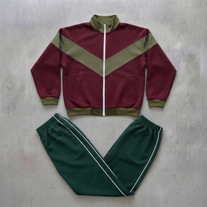 <b>Mens</b> Performance <b>Jacket</b> Pants Set Professional Windbreaker Sportswear Training Outdoor Custom Size Design - Product Image 1