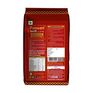 Arroz Basmati Pansari Mahak de 5 kg, Arroz Seco, Suave, Aromático, de Grano Largo y Premium - Product Image 2