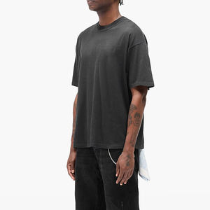 Fabricant et fournisseur OEM de t-shirts en coton 100% jersey simple 160 GSM, production de vêtements en gros avec étiquette privée - Product Image 2