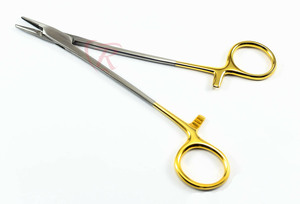 Professional Rootcare Instruments Crile Wood Needle <b>Holder</b> Surgical Instrument Manual Stainless Steel for Orthopedic Use Model - Product Image 3