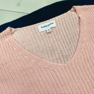 Suéter de talla grande grueso de Invierno para mujer con diseño de abrigo Delgado holgado con cuello levantado - Product Image 4