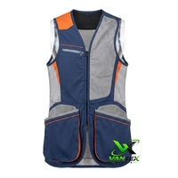 Gilet de Tir en Argile Personnalisé et Durable pour Hommes, Respirant, en Maille, pour la Chasse en Extérieur, avec Épaulettes Rembourrées et Poches pour Cartouches VANTEX SPORTS OEM
