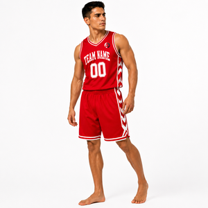 Uniforme de baloncesto con tela transpirable para entrenamientos cómodos y rendimiento activo del equipo, ligero, servicio OEM - Product Image 6