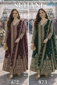 Tissu en Soie Chinon Véritable Premium, Style Col en V, Salwar Kameez en Soie Pakistanaise / 2026 Très Attrayant pour les Grossistes en Mode - Prix Imbattable - Product Image 6