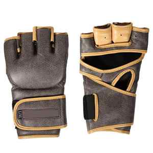 Gants de boxe MMA pour hommes, fabriqués au Pakistan, élégants, neufs, en cuir de haute qualité, imperméables, thermiques/isolés, pour l'extérieur, vente en gros - Product Image 2