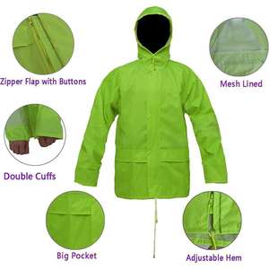 Trajes Impermeables de Diseño Personalizado, Ropa de Seguridad, Estilo Moderno a la Demanda del Cliente, Trajes Impermeables Antiolores - Product Image 2