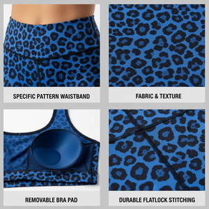 Nouvel ensemble de yoga pour femme : Leggings, brassière et pantalon de sport à séchage rapide, coupe ajustée, pour la course, l'entraînement et le fitness - Product Image 5