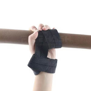 Sangles de musculation robustes en coton pour l'haltérophilie – Confortables et sécurisées pour la salle de sport - Product Image 5