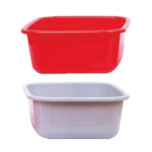 Bac rectangulaire en PP robuste et écologique pour le stockage, le lavage et l'utilisation industrielle - Conteneur polyvalent durable - Product Image 1