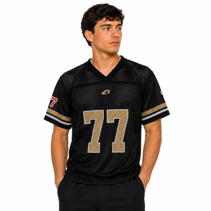 Fabricante de Camisetas de Fútbol Americano Personalizadas de Malla de Primera Calidad, Venta al Por Mayor, Estilo Vintage, Numeradas, para Marcas de Ropa Deportiva - Product Image 1