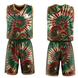Uniforme de Baloncesto Ligero y Transpirable 100% Poliéster, Ropa Deportiva con Diseño Personalizado Vibrante - Product Image 1