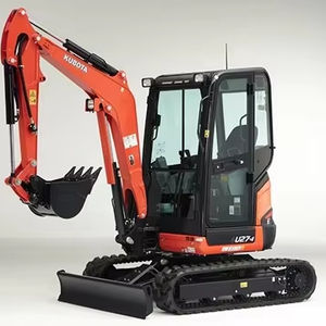 Excavadora de cadenas robusta usada con capacidad de 3000 kg, brazo de alto alcance y chasis reforzado para limpieza agrícola - Product Image 1