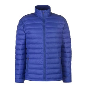 Royal Blue Charcoal Gray <b>Red</b> Custom Men Lightweight <b>Waterproof</b> Windproof Puffer <b>Jacket</b> Quilted Stand Collar Winter Coat OEM - Product Image 1