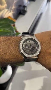 Diamant cultivé en laboratoire certifié IGI G-Shock |   Bezel personnalisé - Product Image 5