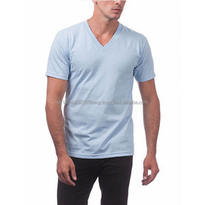 T-shirts en gros de haute qualité, écologiques, pour hommes, col en V, 100 % coton, multipack, coupe classique, unisexe, vierges, 230g - Product Image 4