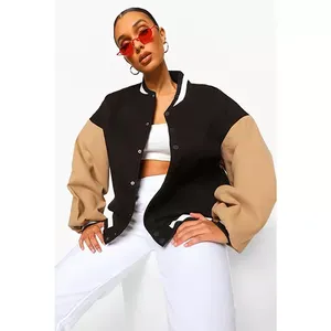 New Design Womens Jacket Varsity Jacket Affordable Cheap Price Customised Custom Made 100% Top Quality Solid Winter Warm - Product Image 2