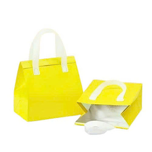 Sac isotherme CENPLAS NW-F en non-tissé thermosoudé, recyclable, pour pique-nique, courses, déjeuner, lait, aliments, gâteaux - Vente en gros - Product Image 3