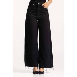 Best Price High Quality Plus Size Women's Vintage Eco-Friendly Breathable Streetwear Midweight Denim <b>Cargo</b> Pants Elastic Waist - Product Image 4