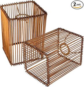 Bamboo Rattan Lampshade Wholesale Hanging Pendant Light Shade for Interior Decoration <b>Lighting</b> Made by KingCraftViet - Product Image 6