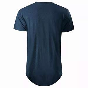 Custom Sporty Oversized Eco-friendly <b>Fleece</b> Crop T-<b>Shirts</b> Supplier for <b>Men</b> and Women Streetwear Fashion Bulk Cotton Extended Hem - Product Image 2