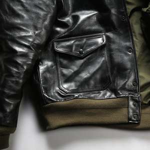 แจ็คเก็ตหนังผู้ชายคุณภาพสูงรุ่นใหม่ล่าสุด ดีไซน์ใหม่ ระบายอากาศได้ดี เหมาะสำหรับฤดูหนาว สไตล์ลำลองแฟชั่นทันสมัย CP-MLJ-19 - Product Image 5