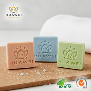 Customized Logo Design <b>Soap</b> Solid Cube For All Skin Types Adults Regular Size - Product Image 1