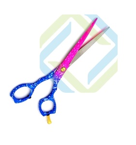 Tijeras de Peluquería Profesionales para Diestros, Hoja Afilada de Acero Inoxidable AISI 420, Mango de Goma para Peluquería - Product Image 4