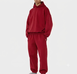 Ensemble de performance athlétique pour hommes à capuche, personnalisable en gros – Vêtements de sport antibactériens, respirants et écologiques, service OEM - Product Image 1