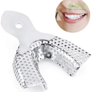 Bandejas de Impresión Dental de la Mejor Calidad, Profesionales, Perforadas, de Acero Inoxidable, Equipo Duradero para Uso Clínico - Product Image 6