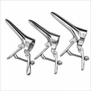 Spéculum vaginal Cusco, petit, moyen, grand, auto-fixant, en acier inoxydable, certifié ISO 13485, réutilisable, ensemble d'instruments européens - Product Image 3