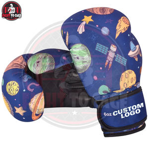Guantes de Boxeo para Niños de 16 oz, Color Azul 2026, Buen Proveedor, Servicio OEM ODM, Diseña tus Propios Guantes Modernos y Fáciles de Usar - Product Image 2