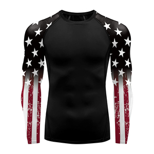Rashguard professionnel pour hommes à manches longues, séchage rapide, pour entraînement sportif et gym, fabricant premium, commandes en gros - Product Image 4