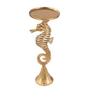 Limited Edition Antique Seahorse Pedestal <b>Console</b> <b>Table</b> Coastal Design Handmade Living Room Furniture Entryway Decor - Product Image 1