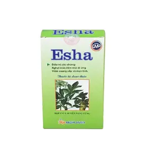 Produto de saúde extraído de plantas - ESHA blister - exportação da MEDIPLANTEX Vietnã