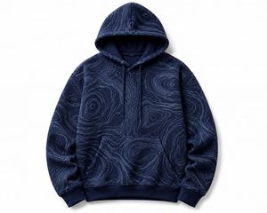 Men's Hooded Sweatshirt Sublimation Print Pocket Casual Regular Fit Autumn Knitted French Terry 100% Cotton <b>Raglan</b> Sleeve - Product Image 3