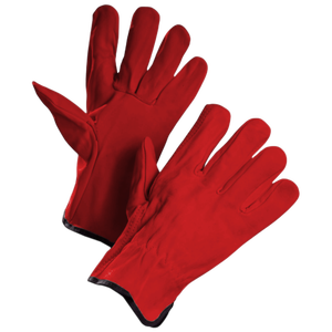 High Quality Cowhide Grain Leather <b>Driver</b> <b>Gloves</b> Soft & Comfortable Abrasion Resistant Hand Protection Household <b>Gloves</b> - Product Image 3