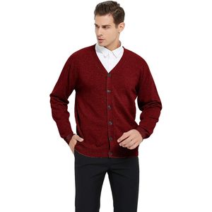 2025 personnalisé monogramme hommes pull broderie Cardigan avec grande taille caractéristique coton tricoté pour l'hiver ajouter votre texte ici - Product Image 2